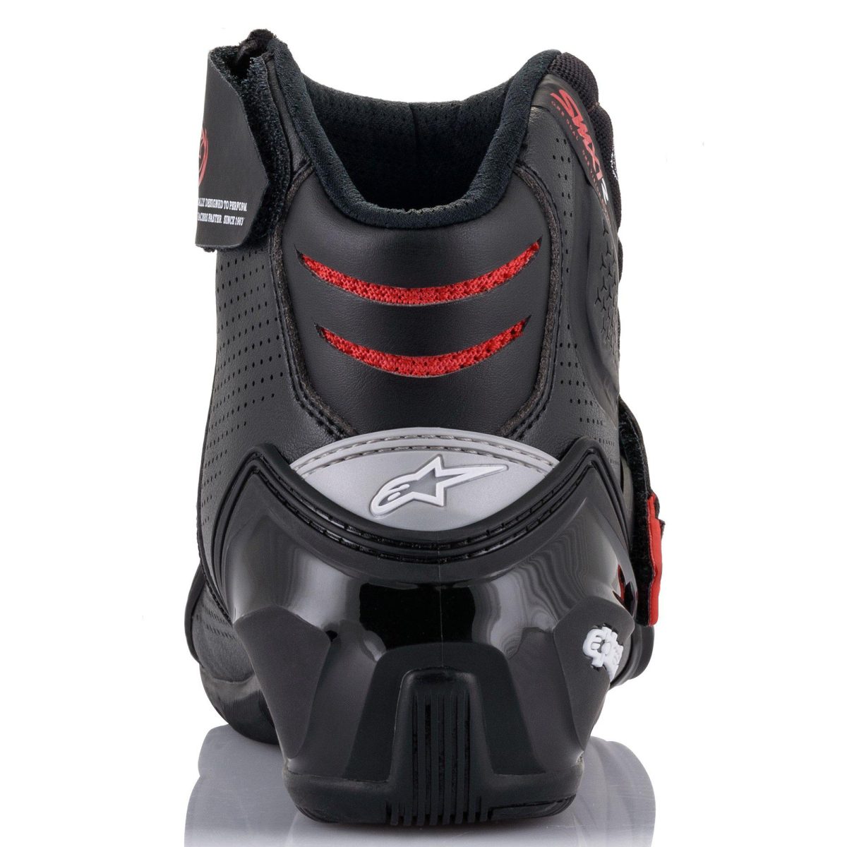 МОТО БОТИ ALPINESTARS SMX-1 R V2 VENTED BLACK/RED - Image 5