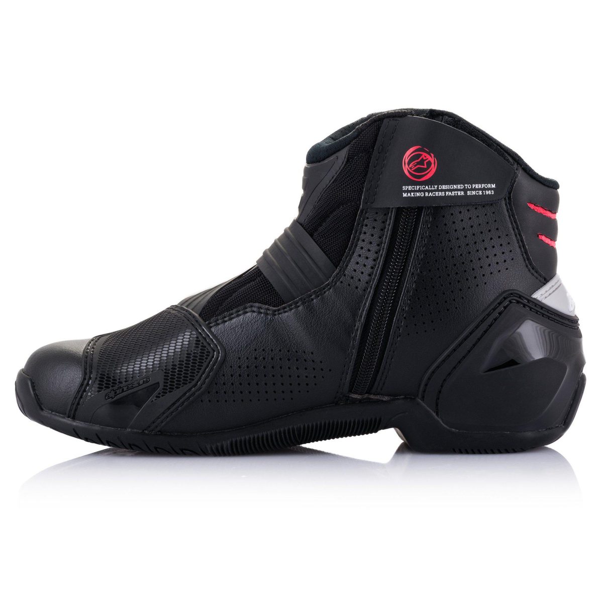 Дамски боти ALPINESTARS STELLA SMX-1 R V2 VENTED BLACK/RED - Image 3