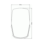 Слюда Touring Honda NT650V Deauville 98-05 Smoke - Image 4