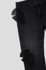 Мото дънки PANDO MOTO ROBBY BLACK LONG- Slim-fit Cordura® - Image 5