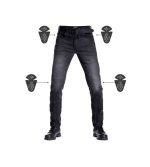 Мото дънки PANDO MOTO ROBBY BLACK LONG- Slim-fit Cordura® - Image 6