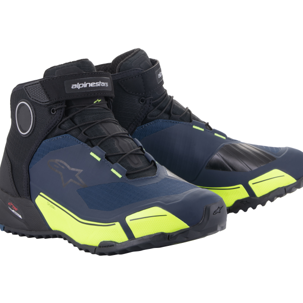 Мото боти ALPINESTARS CR-X Drystar® BLACK/BLUE/YELLOW