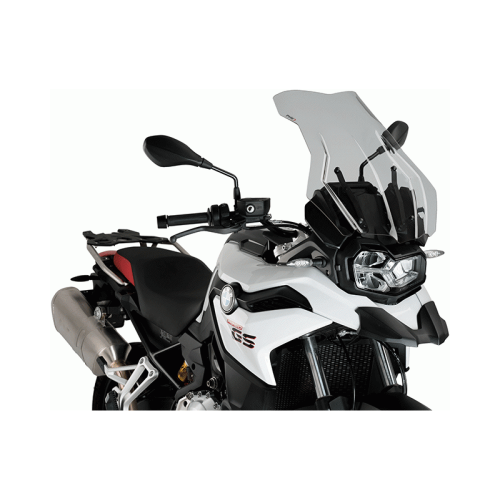 5ad1c3e35aef78bdf3157769e21cd8ea-1.png Слюда Touring Plus BMW F750GS 18-24, G850GS 18-23, F850GS Adventure 19-23 Smoke за мотори стандартно OEM със спортна слюда - Image 1