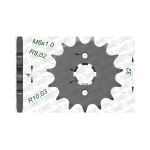 Преден зъбак 14 Зъба/ 428 Beta RR125 Enduro/Motard 11-20; Yamaha MT125 15-19, T135 06-08, YZF-R125 08-18