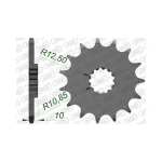 Преден зъбак 15 Зъба/ 520 Yamaha MT03 06-13, XT660R/X Supermoto 04-16, XT660Z 08-16; Aprilia 650 ie Pegaso