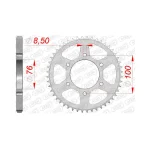 Заден Стоманен Зъбак 48 Зъба/ 428 Yamaha MT125 15-25, XSR125 21-25, YS125 17-21, YZF-R125 08-16, YZF-R125A 15-25