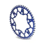Заден алуминиев зъбак 420 Yamaha YZ65 18-26 Blue