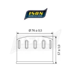 Маслен филтър ISON160 BMW - Image 2