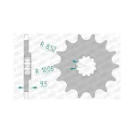 Преден зъбак 420 KTM SX65 01-25; Husqvarna TC65 17-25, Gas-Gas MC65 21-24