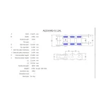 Мотоциклетна верига XHR3-G Gold MRS 525/124L - Image 2