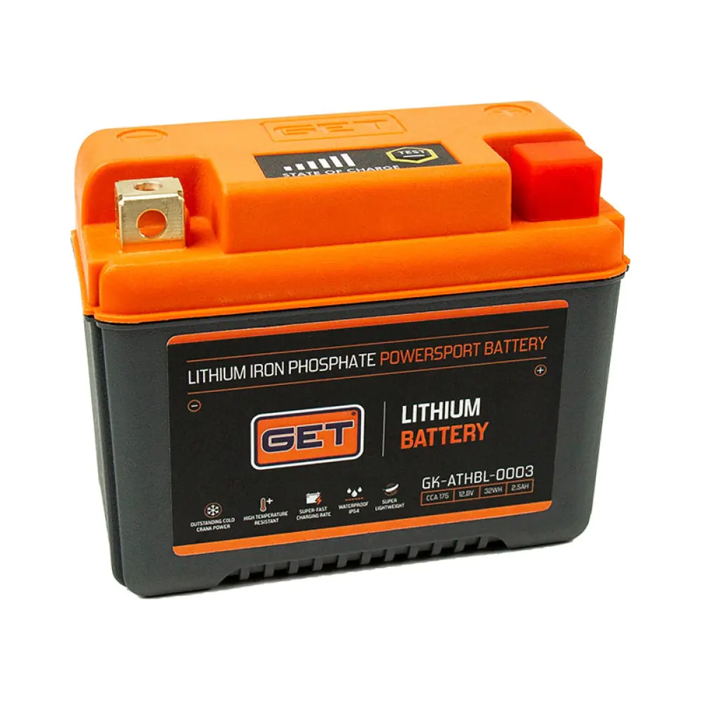 662350-get-lithium-battery-gk-athbl-0003-1-2.webp Литиев акумулатор 2.5Ah, 175A CCA, 500 g - Image 1