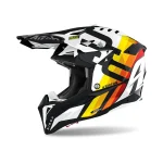 Каска Aviator 3 Rainbow White Gloss
