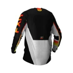 Тениска Podium MX Aztec Black/Red - Image 2
