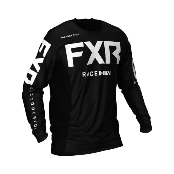 Тениска Podium MX Black/White