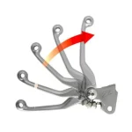 Комплект ръчки съединител и спирачка Kawasaki KX250F 13-20, KX450F 13-18 - Image 2