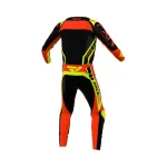 Тениска Clutch Pro MX22 Black/Nuke Red/Hi Vis - Image 4