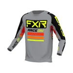 Тениска Clutch Pro MX22 Grey/Black/Hi Vis