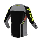 Тениска Clutch Pro MX22 Grey/Black/Hi Vis - Image 2
