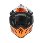 Каска Steel Carbon White/Orange - Image 2