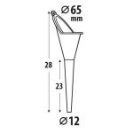 Фуния с дълга шийка LAMPA - Image 2