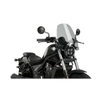 Слюда New Generation Touring Honda CMX500 Rebel 17-25, CMX300 Rebel 17-23 Smoke - Image 2