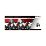 Слюда New Generation Touring Honda CMX500 Rebel 17-25, CMX300 Rebel 17-23 Smoke - Image 6