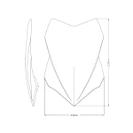 Слюда Touring Ducati Multistrada V4 / V4S 21-26 Clear - Image 3