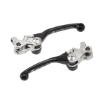 Комплект ръчки съединител и спирачка Braktec Gas Gas EC/EC-F 21-26; Husqvarna FE/TE 22-24 Black