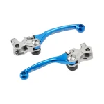 Комплект ръчки съединител и спирачка Braktec Gas Gas EC/EC-F 21-26; Husqvarna FE/TE 22-24 H-Blue