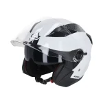 Скутерска каска Firstway 2.0 22-06 White - Image 6