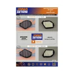 Спортен въздушен филтър Kawasaki H2 1000 Ninja 15-22, H2 1000 SX/SE Ninja 18-23 - Image 3