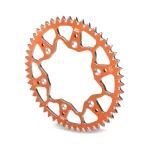 Заден алуминиев зъбак 420 KTM SX65; Gas Gas MC65; Husqvarna TC65 Orange