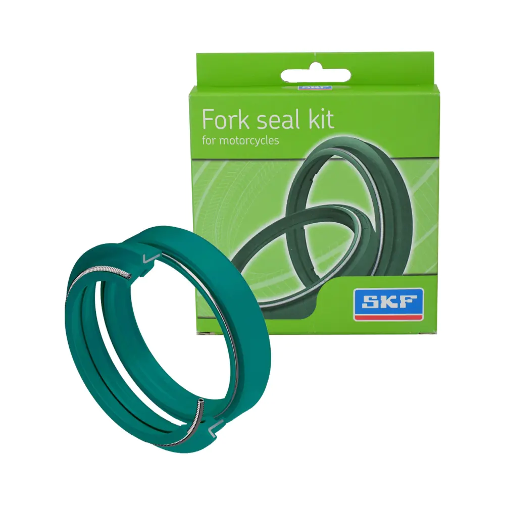 681703-skf-oil-fork-seals-green-45m-hd-marzocchi-2.webp Комплект семеринг и прахоуловител HD за предница Marzocchi 45mm - Image 1