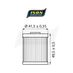 Маслен филтър ISON157 KTM, Beta - Image 2