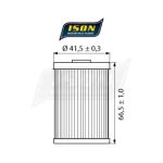 Маслен филтър ISON655 KTM, Husqvarna - Image 2