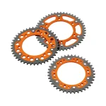 Заден двукомпонентен зъбак Supersprox Stealth 51 зъба KTM, Husqvarna, Gas Gas Оранжев