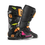 Ботуши SG12 Black Orange Pink