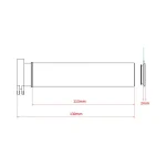 Алуминиева конзола за газ STD Honda CRF300L 21-24, CRF250L 12-20, CRF1000 Africa Twin 16-17 - Image 3