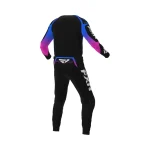 Тениска Clutch MX25 Black Blue Pink - Image 4