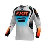 Тениска Clutch Pro MX25 Grey Sky Orange