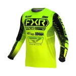 Тениска Podium MX25 HiVis Lime Black