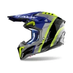 Каска Aviator 3 Hima Blue Yellow Gloss