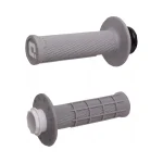Дръжки за 50 сс мотоциклети Micro-X Half-Waffle Lock-On Grey Soft