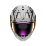 Каска D-Skwal 3 Blast-R Mat Grey Black Red - Image 3