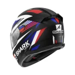 Каска D-Skwal 3 Firstlap Mat Black Blue Red - Image 2