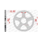 Заден Стоманен Зъбак 37 Зъба/ 520 Honda CBF250 04-06
