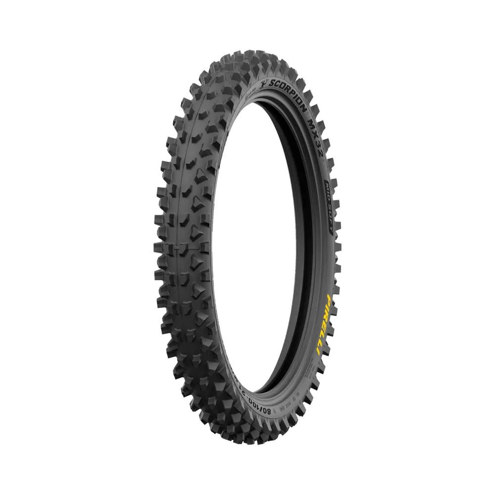 698122-pirelli-scorpion-mx32-mid-soft-front-tire-1-4574700-2.webp Предна гума Scorpion MX32 Mid Soft 80/100-21 M/C 51M MST F - Image 1