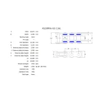 Мотоциклетна верига MX6-GG Gold ARS 520/116L - Image 2