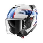 Каска Oxo Sikter White Chrome Blue - Image 4