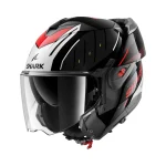 Каска Oxo Rydger Black Silver Red - Image 4